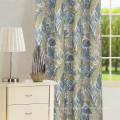 Polyester Window Jacquard Panel Curtain